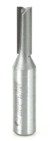 Amana Tool 45412 Carbide Tipped Straight Plunge High Production 5/16 D x 1 CH x 2-3/4 Long x 1/2 Inch SHK Router Bit